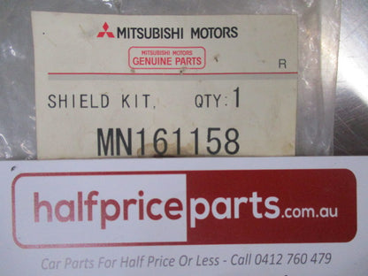 Mitsubishi Lancer Genuine Right Hand Rear Splash Shield Kit New Part