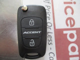 Hyundai Accent SB Genuine Remote Transmitter Assy Keyless Entry New Part