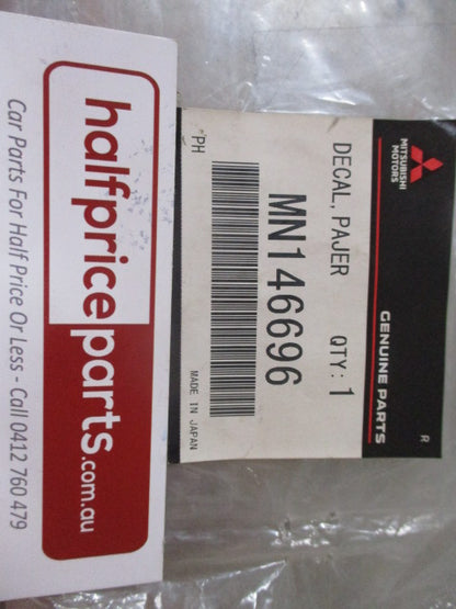 Mitsubishi Pajero Genuine Tail Gate Emblem New Part