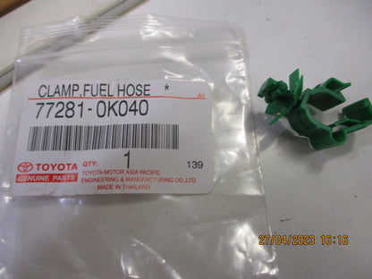 Toyota Hilux Genuine Fuel Tank Hose Tube Clip New Part