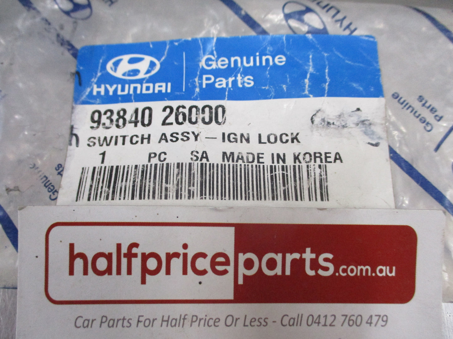 Hyundai/Kia Various Models Genuine Ignition Lock Switch Assy New Part