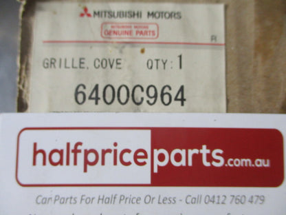 Mitsubishi Outlander Genuine Right Outer Front Chrome Bumper Garnish New Part