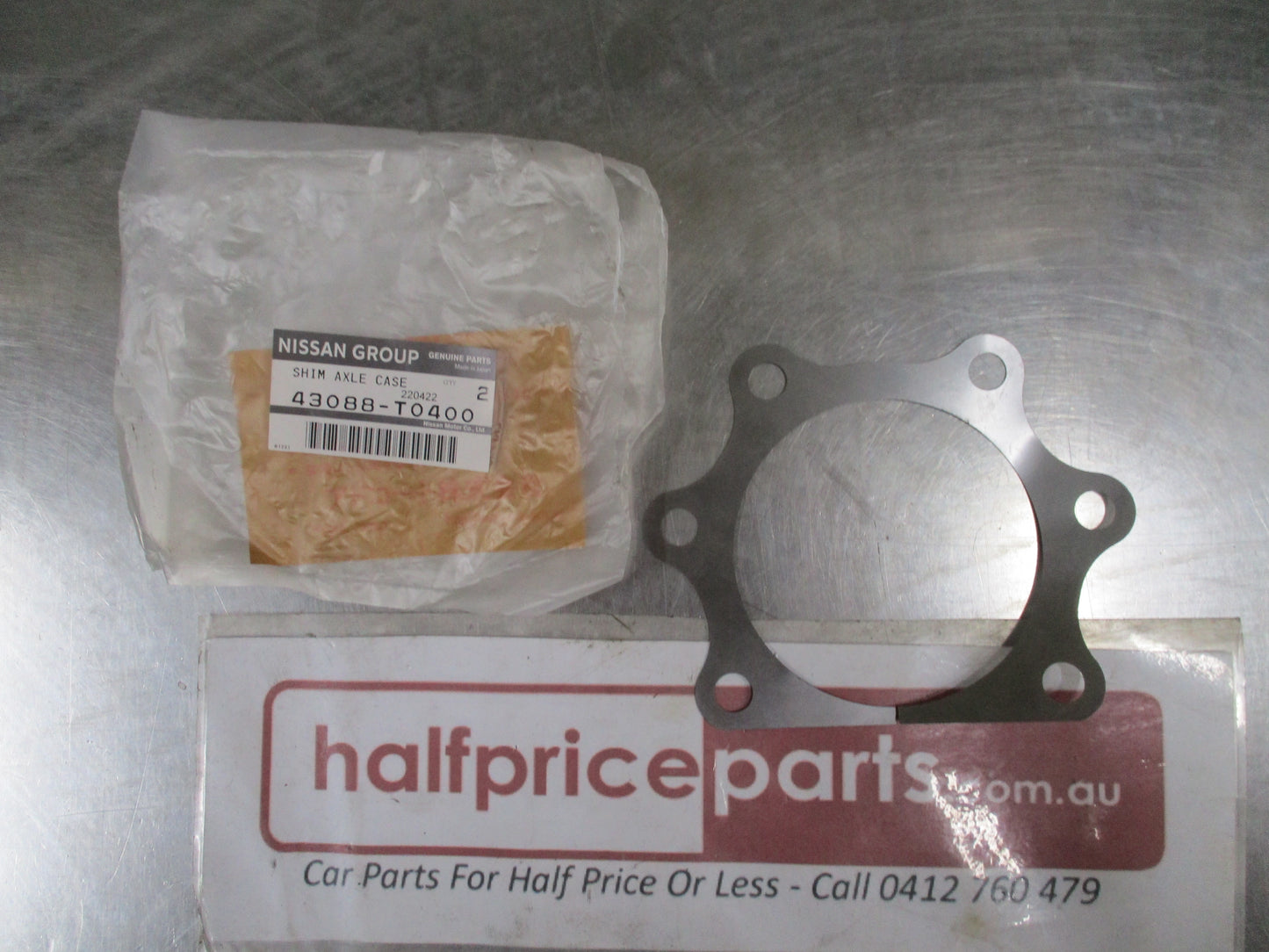 Nissan Navara D22 Genuine Rear Axle Shim Case End New Part