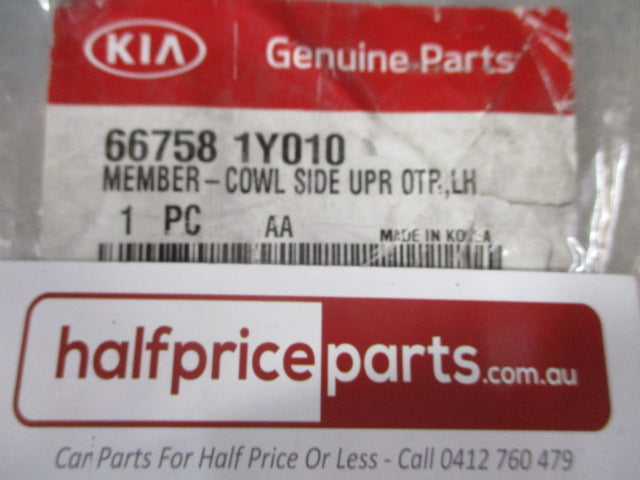 Kia Picanto Genuine Member-Cowl Side Upper Left Hand New Part