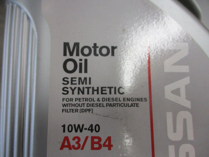 Nissan Genuine Motor Oil Semi Synthetic With Out DPF 10W-4o A3/B4 New Part