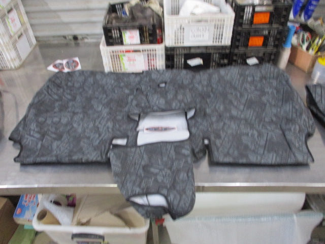 Shevron Rear Bench Seat Covers Adj Head Rests & Arm Rests Suits Ford Ranger PX Series II New Part
