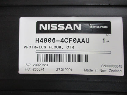 Nissan T32 X-Trail Genuine Rear Cargo Mat Rubber New Part