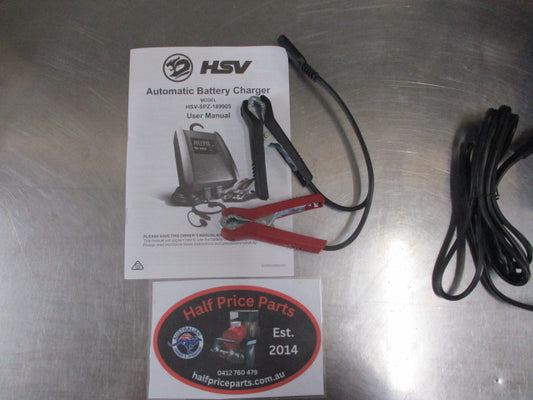 HSV 12 Volt Battery Charger 10AMP Collectors Item New Part