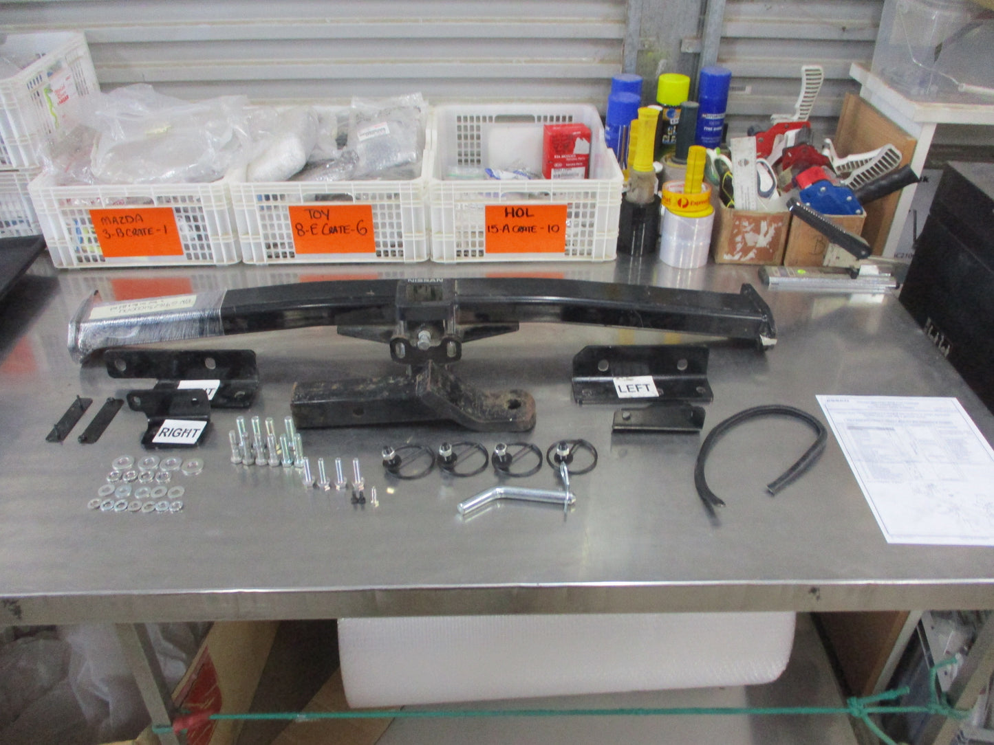 Nissan X Trail T31 Genuine Tow Bar Kit (NOT COMPLETE) New Part