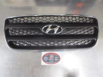 Hyundai Santa Fe Genuine Front Chrome And Black Grille Assembly New Part