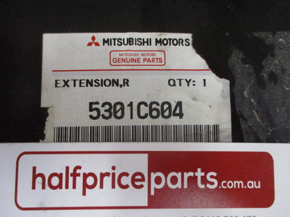 Mitsubishi Pajero Sport Genuine Right Hand Rear End Panel Extension New Part