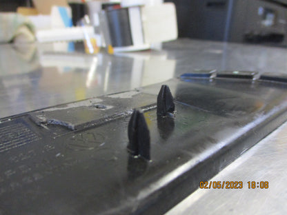 VW Amarok Genuine Striker Plate Satin Black Used Part VGC