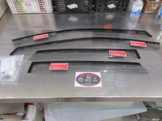 Hyundai PD i30 Hatch Genuine Tinted Weather Shield Visors Kit New Part.