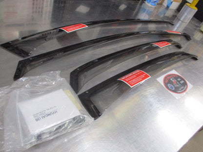 Hyundai i30 Hatch /Wagon Genuine Tinted Weather Shield Kit New Part