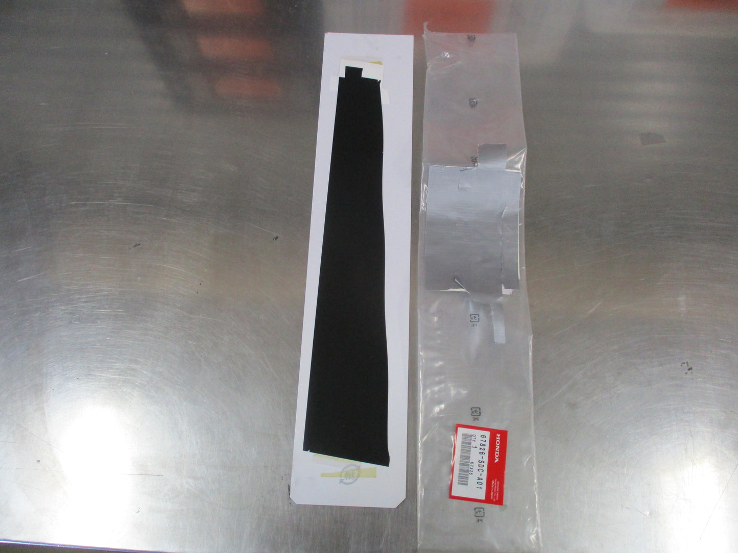 Honda Accord Genuine Drivers Side Center Door Tape New