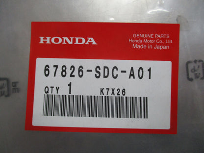 Honda Accord Genuine Drivers Side Center Door Tape New