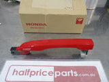 Honda Civic Genuine Front Right (Drivers) Outer Door Handle (Rallye Red) New Part