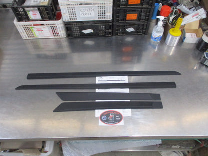 Hyundai I30 Genuine Outer Black Door Moulding Kit New Part
