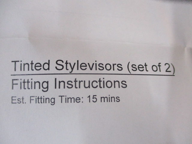 Hyundai Veloster Slimline Weather Shields Visor Set 2 New Part.