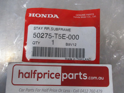 Honda HR-V Genuine Right Hand Rear Subframe Stay New Part