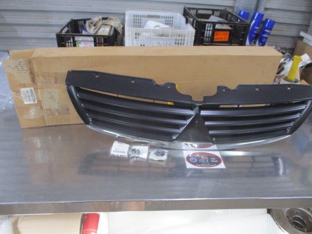 Mitsubishi 380 Genuine Front Bar Grille Assembly (Black And Chrome)  New Part
