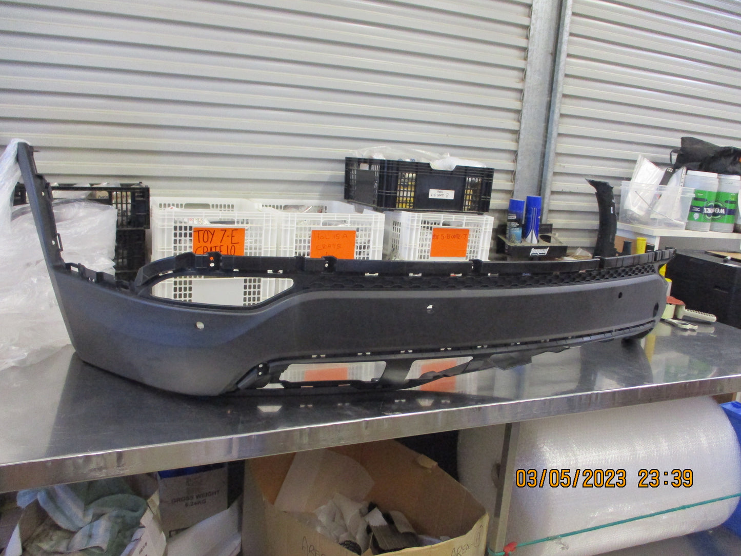 Hyundai Santa Fe DM Series II Genuine Rear Bumper Lower Cover New Part