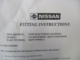 Nissan R50 Pathfinder/U13 Bluebird Genuine Towbar Harness New