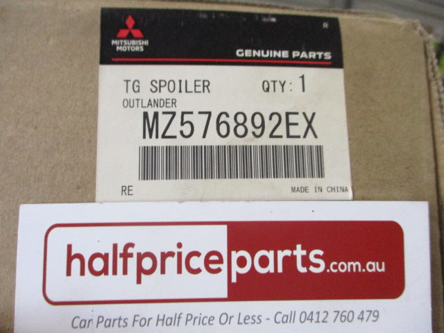 Mitsubishi Outlander Genuine Rear Tail Gate Spoiler (Grey U17) New Part