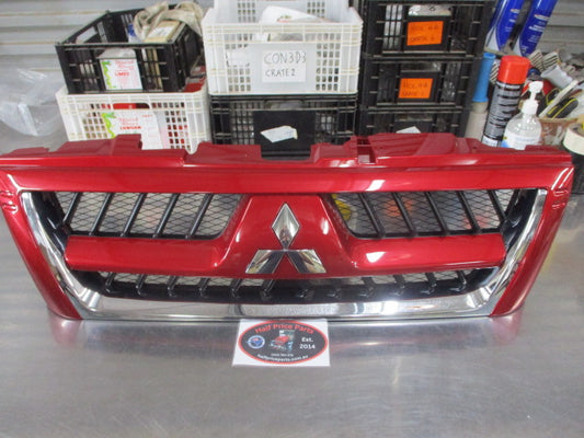 Mitsubishi Pajero Genuine Radiator Grille Assembly (Factory RED) New Part