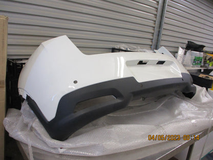 Peugeot 4008 Genuine Rear Bumper Bar Cover With Sensor Holes New Part
