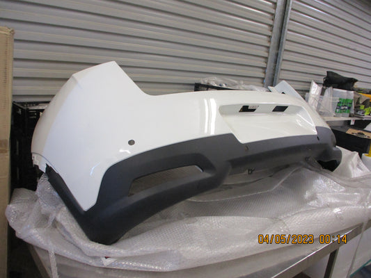 Peugeot 4008 Genuine Rear Bumper Bar Cover With Sensor Holes New Part