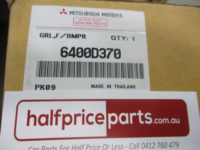 Mitsubishi Mirage Genuine Front Bumper Upper Radiator Grille New Part
