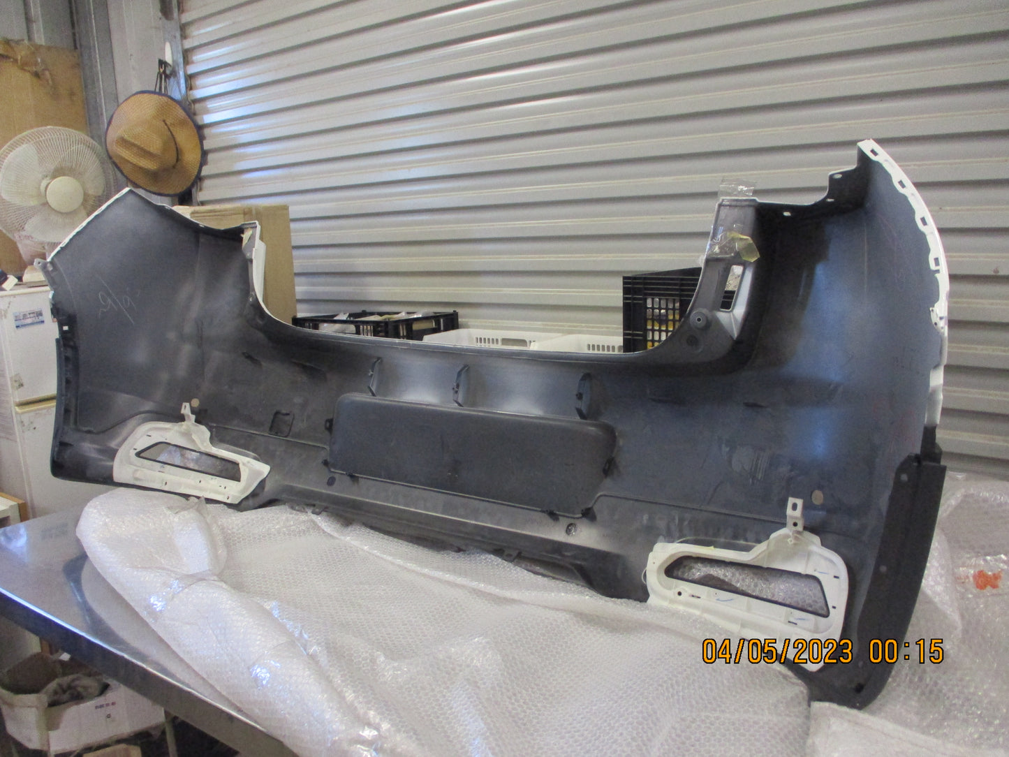 Peugeot 4008 Genuine Rear Bumper Bar Cover With Sensor Holes New Part