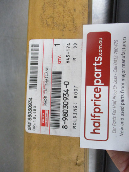 Isuzu D-Max Genuine Left Hand Roof Moulding New Part