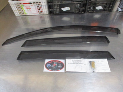 Mitsubishi ASX Genuine Weather Shield Set Front Passenger And Rear 2  New Part