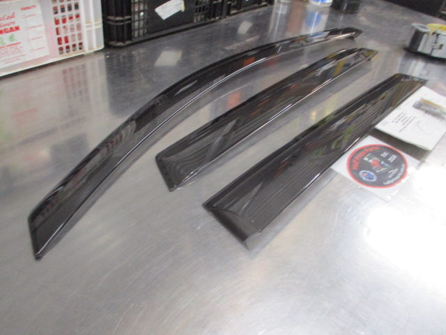 Mitsubishi ASX Genuine Weather Shield Set Front Passenger And Rear 2  New Part