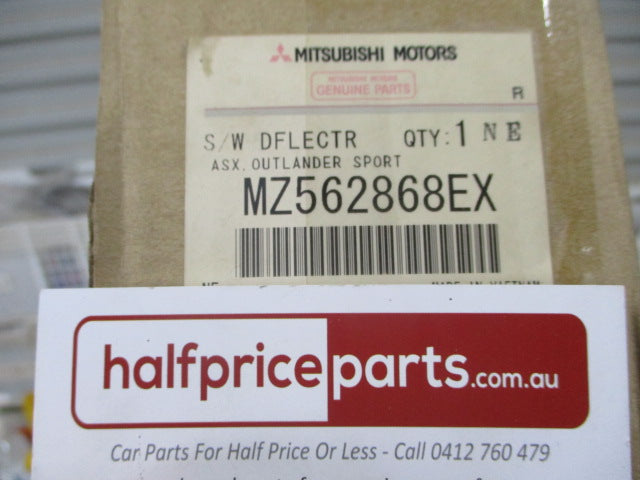 Mitsubishi ASX Genuine Weather Shield Set Front Passenger And Rear 2  New Part
