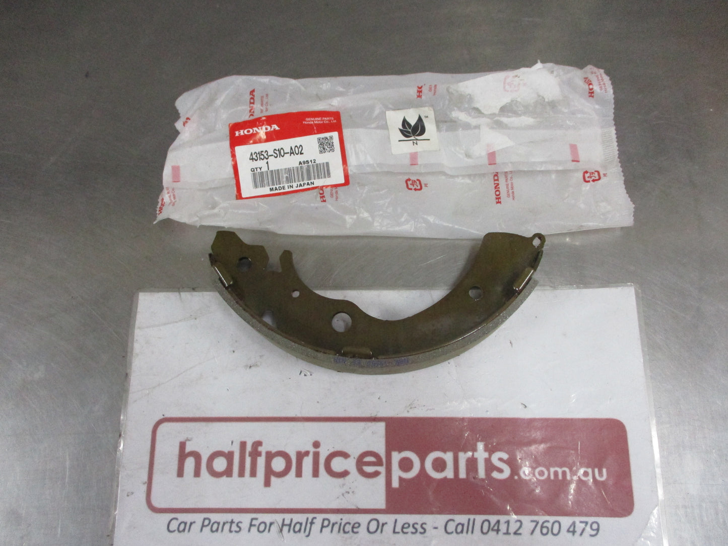 Honda CR-V Genuine Rear Drum Brake Shoe (1 Only) New Part