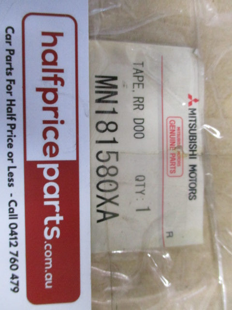 Mitsubishi Outlander Genuine Right Hand Rear Door Sash Tape New Part