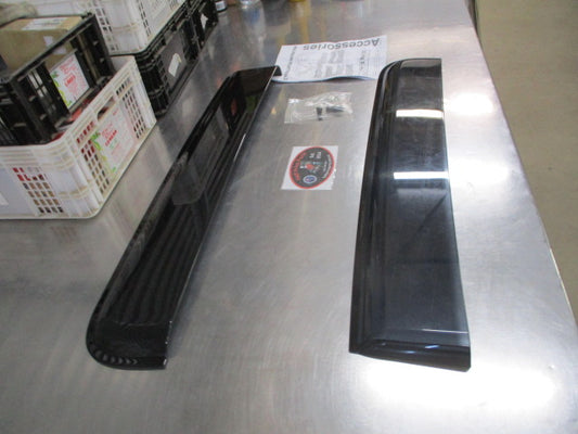 Mitsubishi Triton MQ Dual Cab Genuine Rears Weather Shields Set (Replacement Rears Doors ONLY) New Part