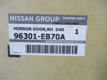 Nissan D40 Navara Drivers Side Mirror Assy Black New