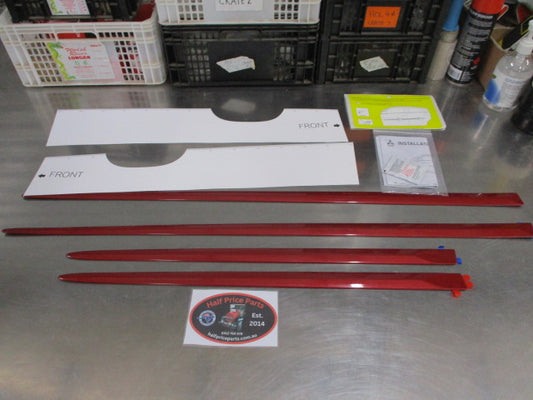 Mitsubishi Mirage Genuine Set Of 4 Infra Red Body Molding Kit New Part