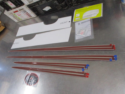 Mitsubishi Mirage Genuine Set Of 4 Infra Red Body Molding Kit New Part