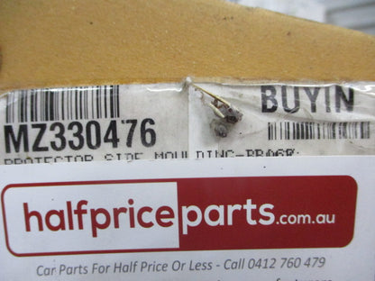 Mitsubishi Mirage Genuine Side Body Moulding Set Factory Black New Part