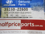 Hyundai Tiburon/Elantra-Accent Genuine Idle Speed Actuator New Part