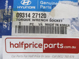 Hyundai Genuine Torque Wrench Socket Special Tool  New Part