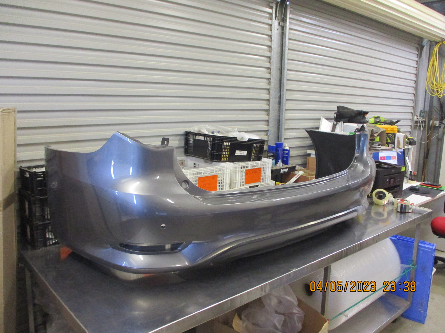 Nissan R52 Pathfinder Genuine Rear Bumper Cover New Part