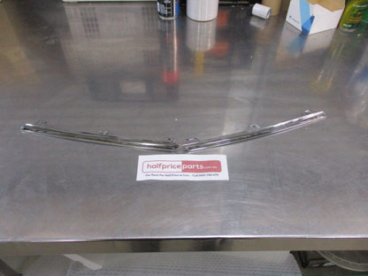 Renault Megane Genuine Front Bumper Chrome Spoiler Pair New Part