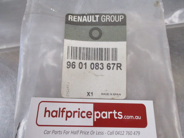 Renault Megane Genuine Front Bumper Chrome Spoiler Pair New Part