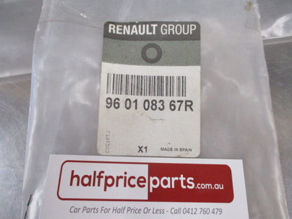 Renault Megane Genuine Front Bumper Chrome Spoiler Pair New Part